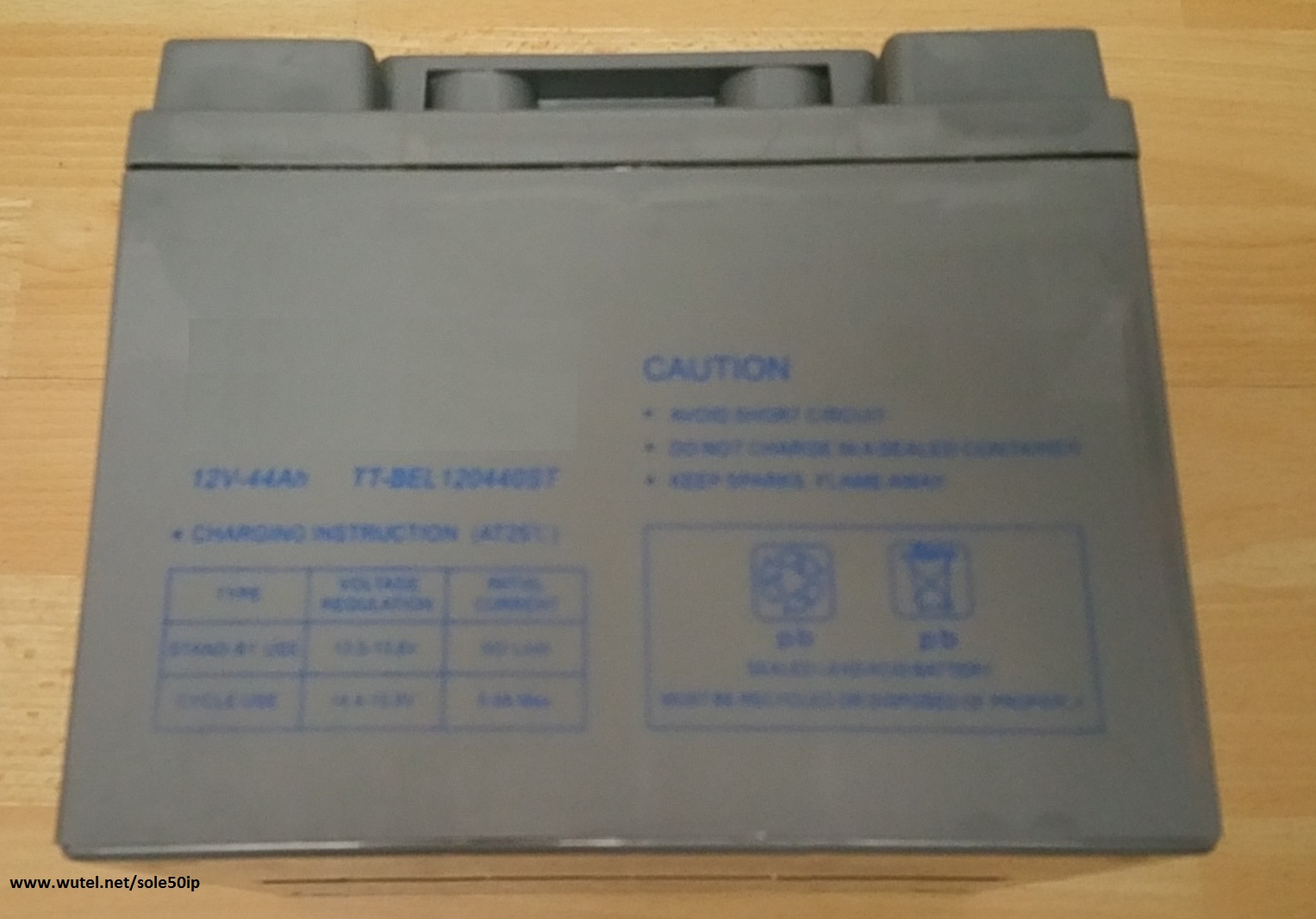 Batteria 12V 44Ah